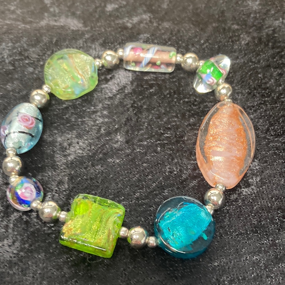 Colorful Beaded Bracelet Stretch